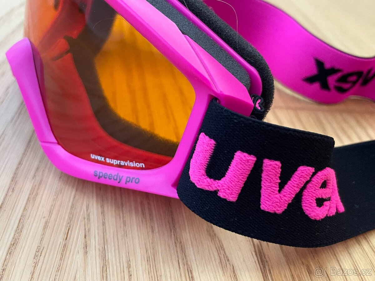 Dětská lyžařská přilba UVEX 46-51cm + brýle - 9