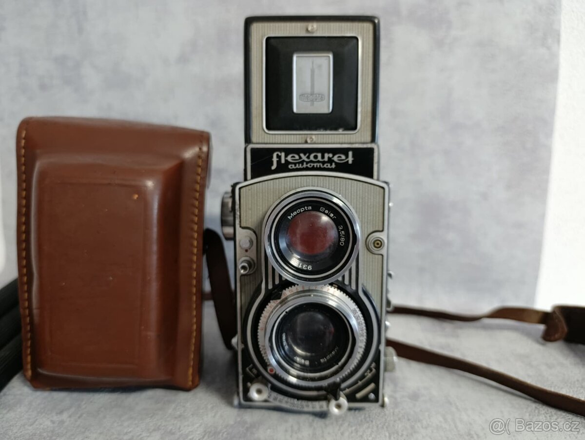 Fotoaparat Flexaret automat + koz.pouzdro + stativ - 9