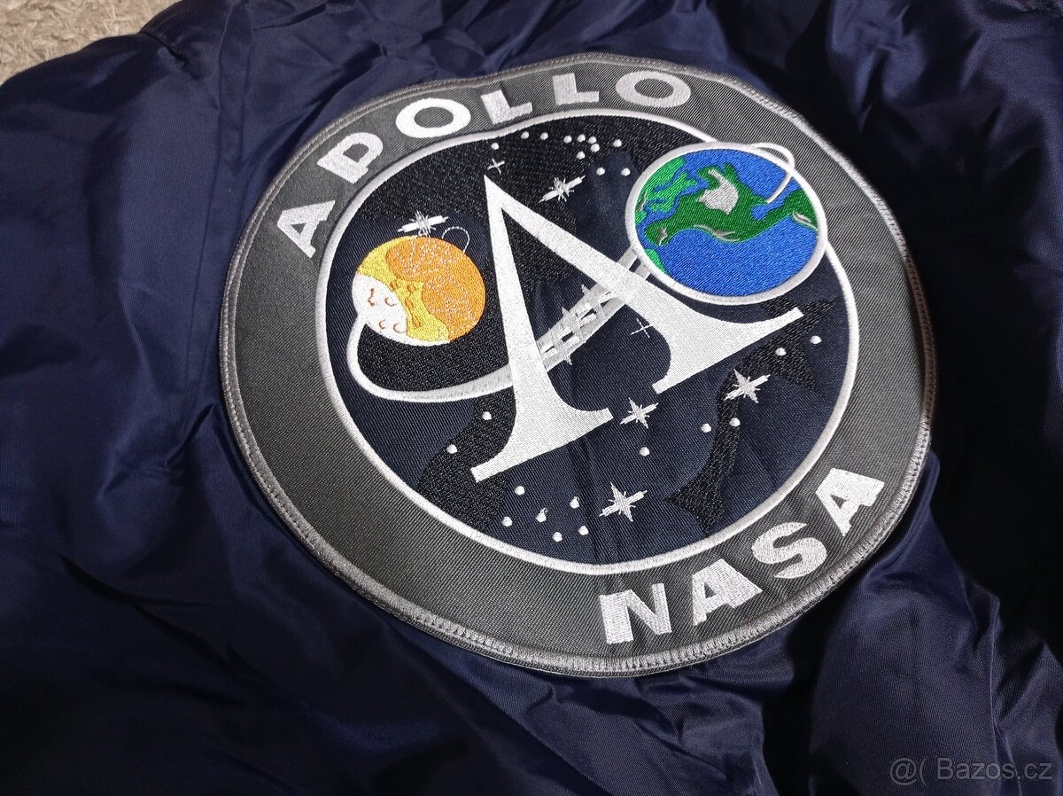 NOVÝ bomber NASA Apollo II modrá - L/XL - 9