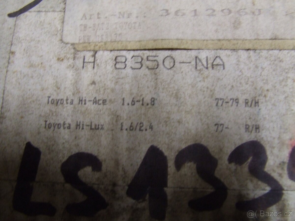 Prodám brzdové kotouče Toyota, Daihatsu, Nissan - 9