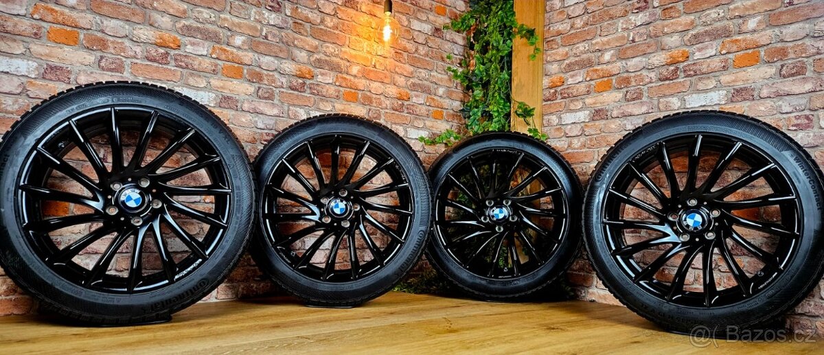 Alu R19 5x120 BMW X3, X4, ... + zimné 245/45R19 - 9