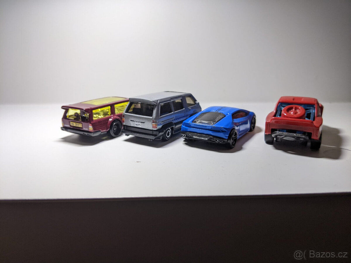 4x kovové autíčko HotWheels - 9