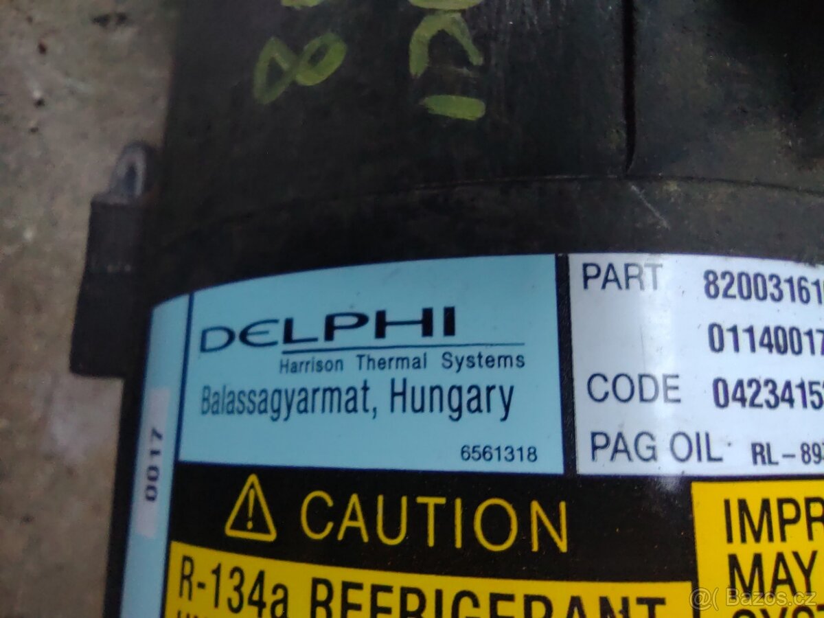 Kompresor klimatizace Renault Nissan 8200316164 - 9