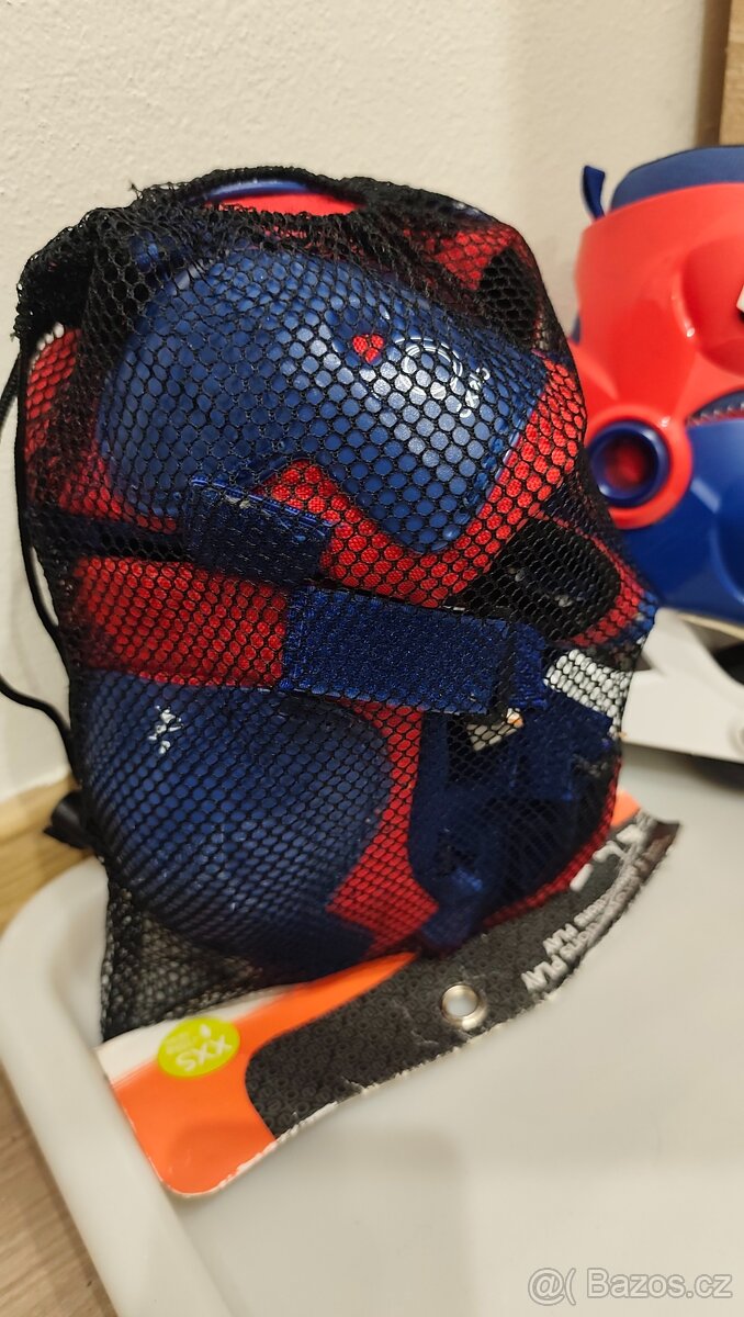 Sada dětských kolečkových inline bruslí Oxelo vel. 26-28 - 9