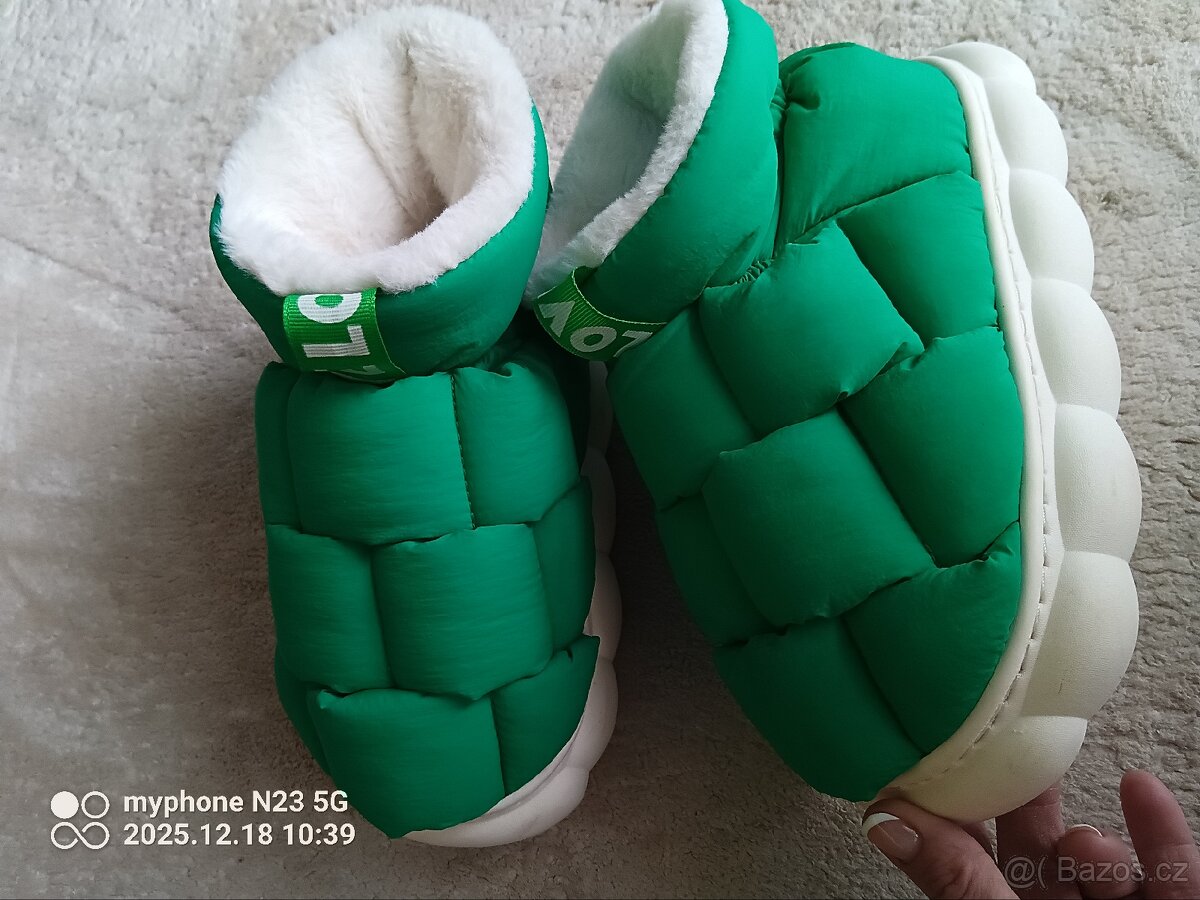 Zimní boty-válenky-sněhule zn."VELO" vel."38/39" - 9