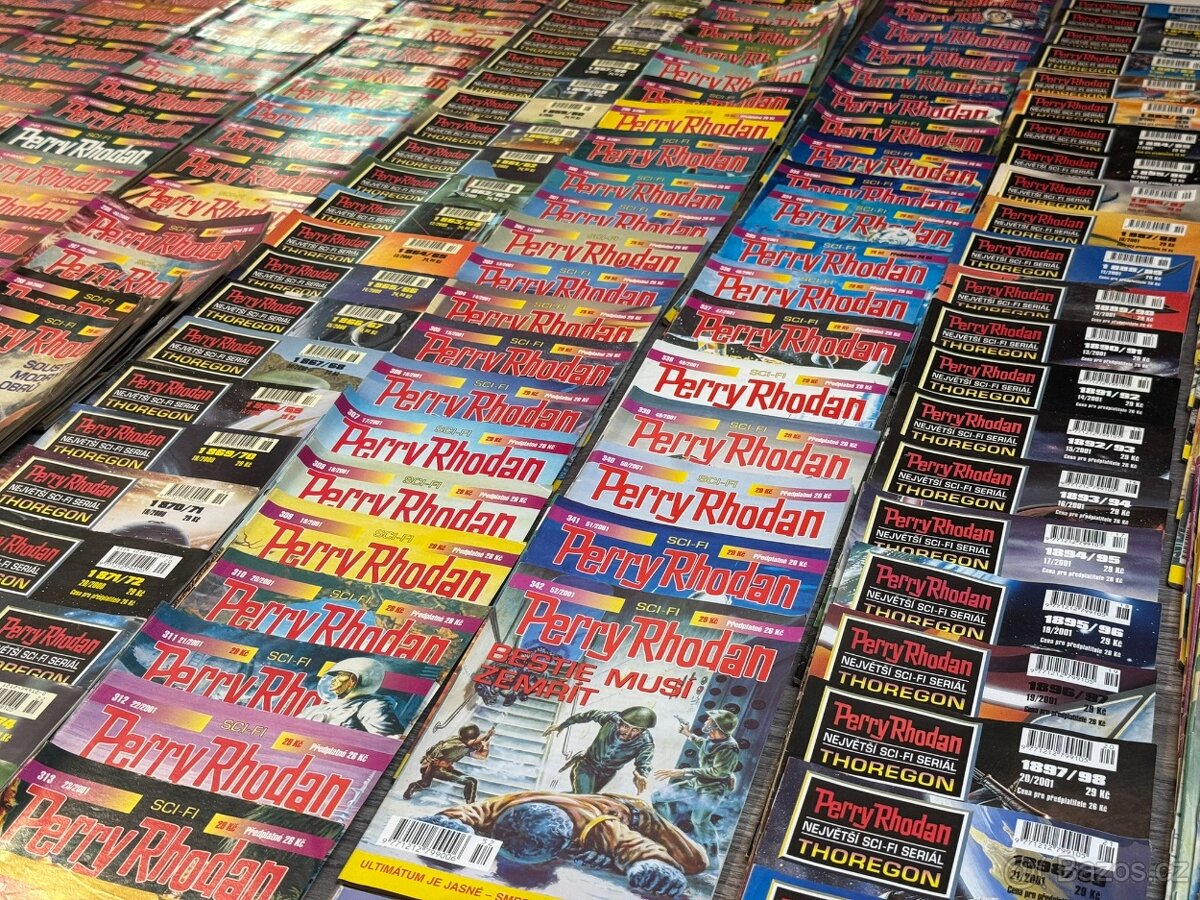 Rozsáhlá sbírka časopisů Perry Rhodan (519 ks) - 9