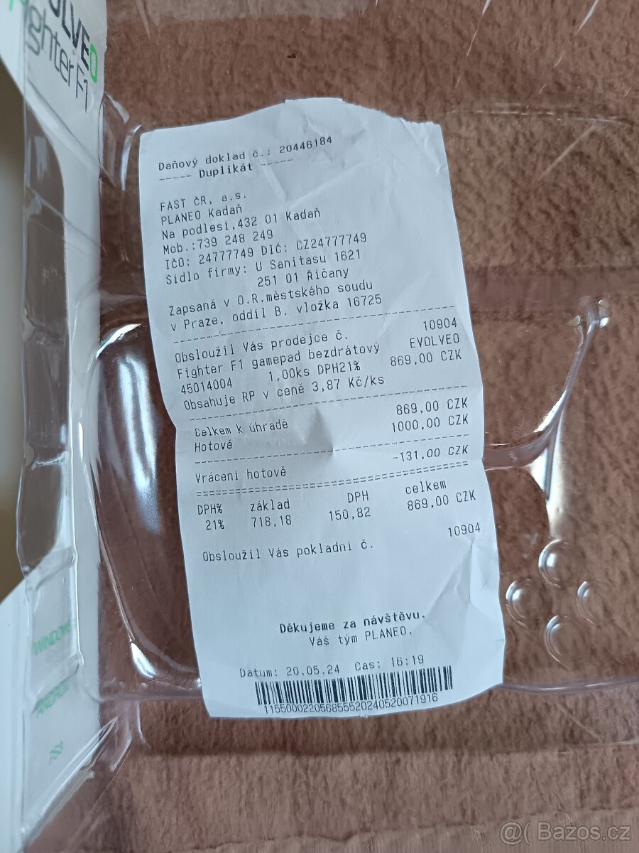 Gamepad Evolveo Fighter F1 - 9