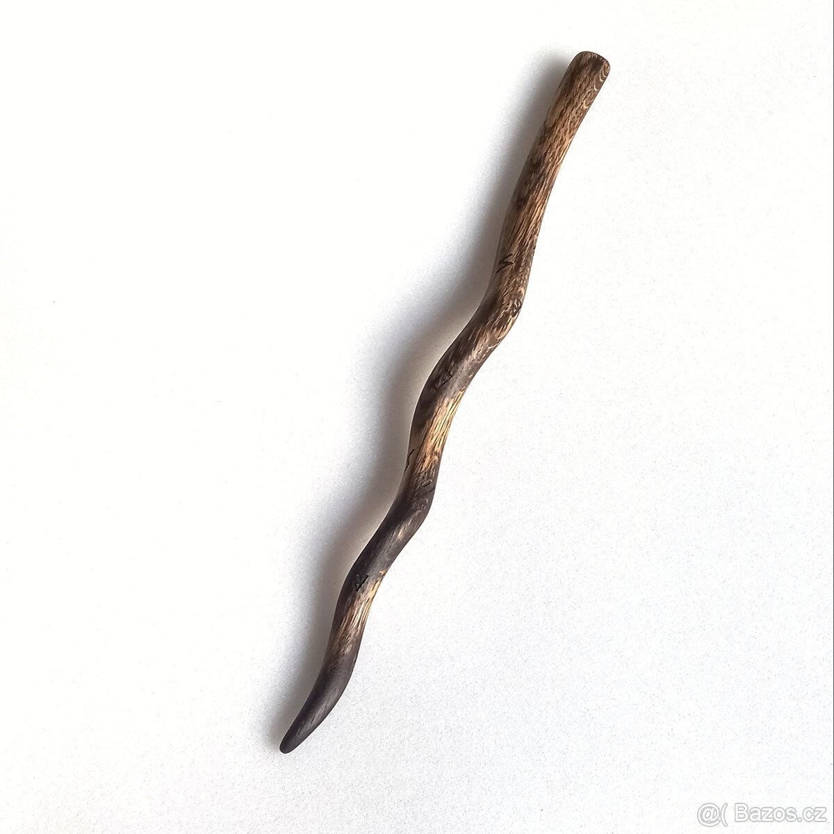 Kouzelnická - Runová Hůlka - z dubového dřeva - 9