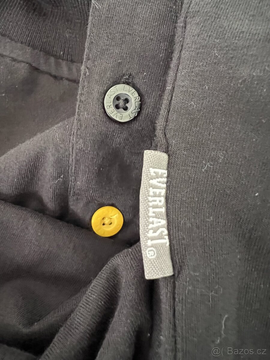 Everlast - páns. nové krásně černé polo tričko – XL - 9