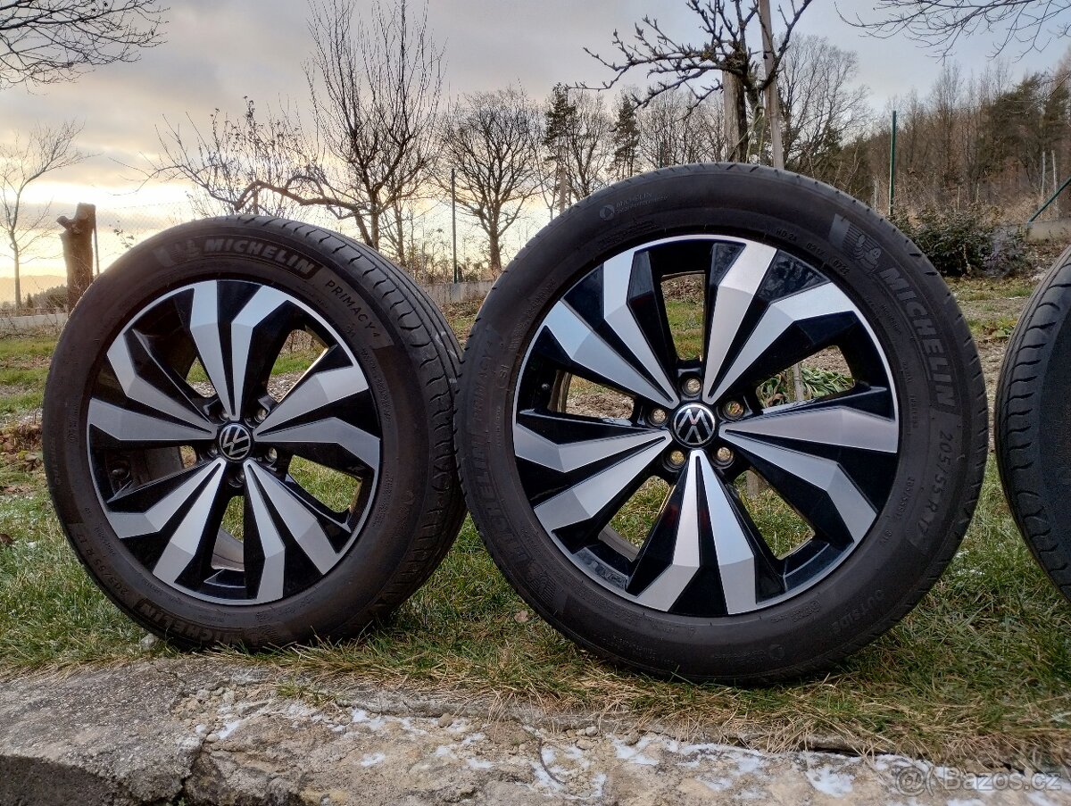 Originál ALU kola VW T-cross R17 + letní pneu - 9