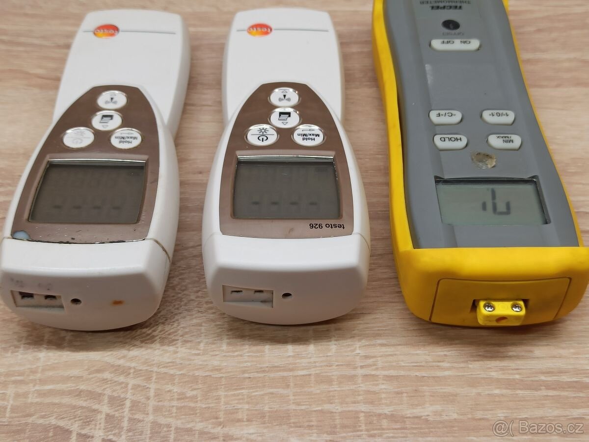 TEPLOMĚRY + SONDY TESTO - VYŘAZENO + FUNKČNÍ - 9