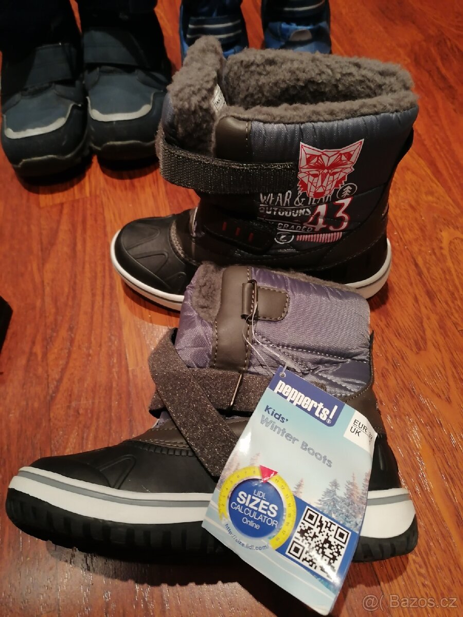 Zimní boty 32,33,34 - 9