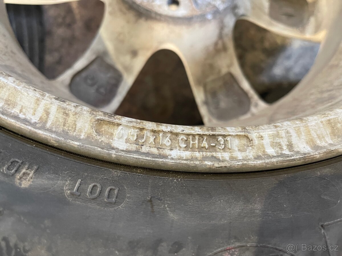 Prodám alu kola Peugeot 16” - 9