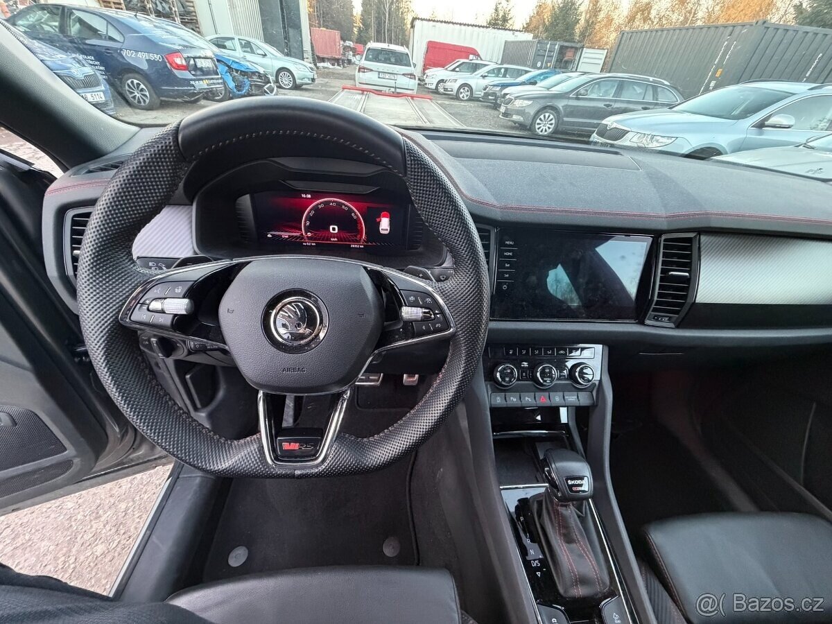 Škoda Kodiaq RS 2.0 TSI 180kw ČR 1.MAJ 28 000km WEBASTO - 9