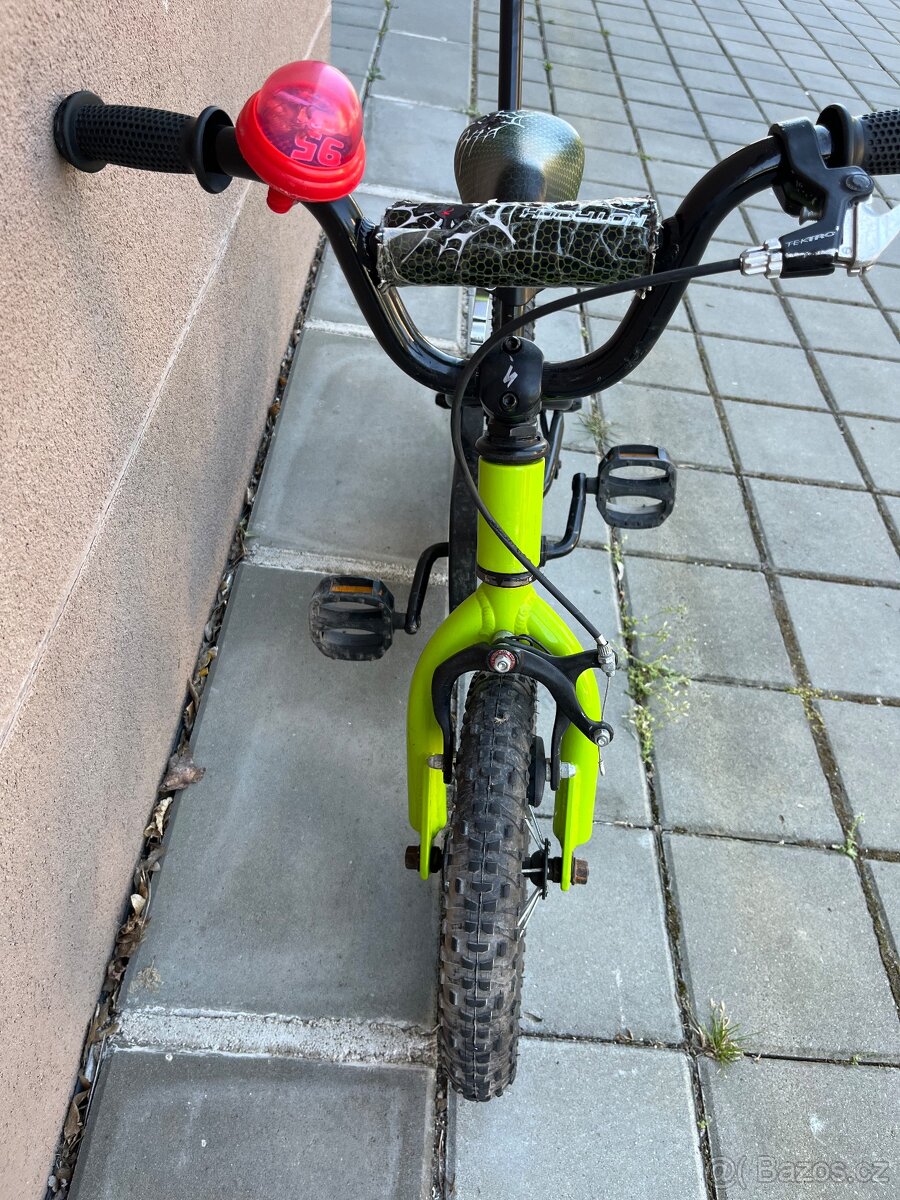 Dětské kolo Specialized Hotrock 12 s vodící tlačnou tyčí - 9