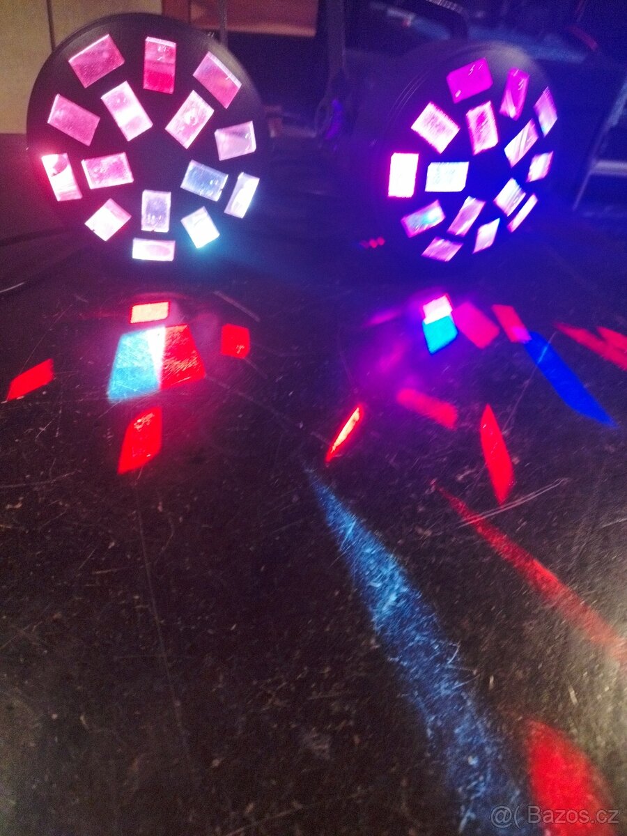 LED disco světlo Ibiza Mushroom-Mini 2 kusy - 9