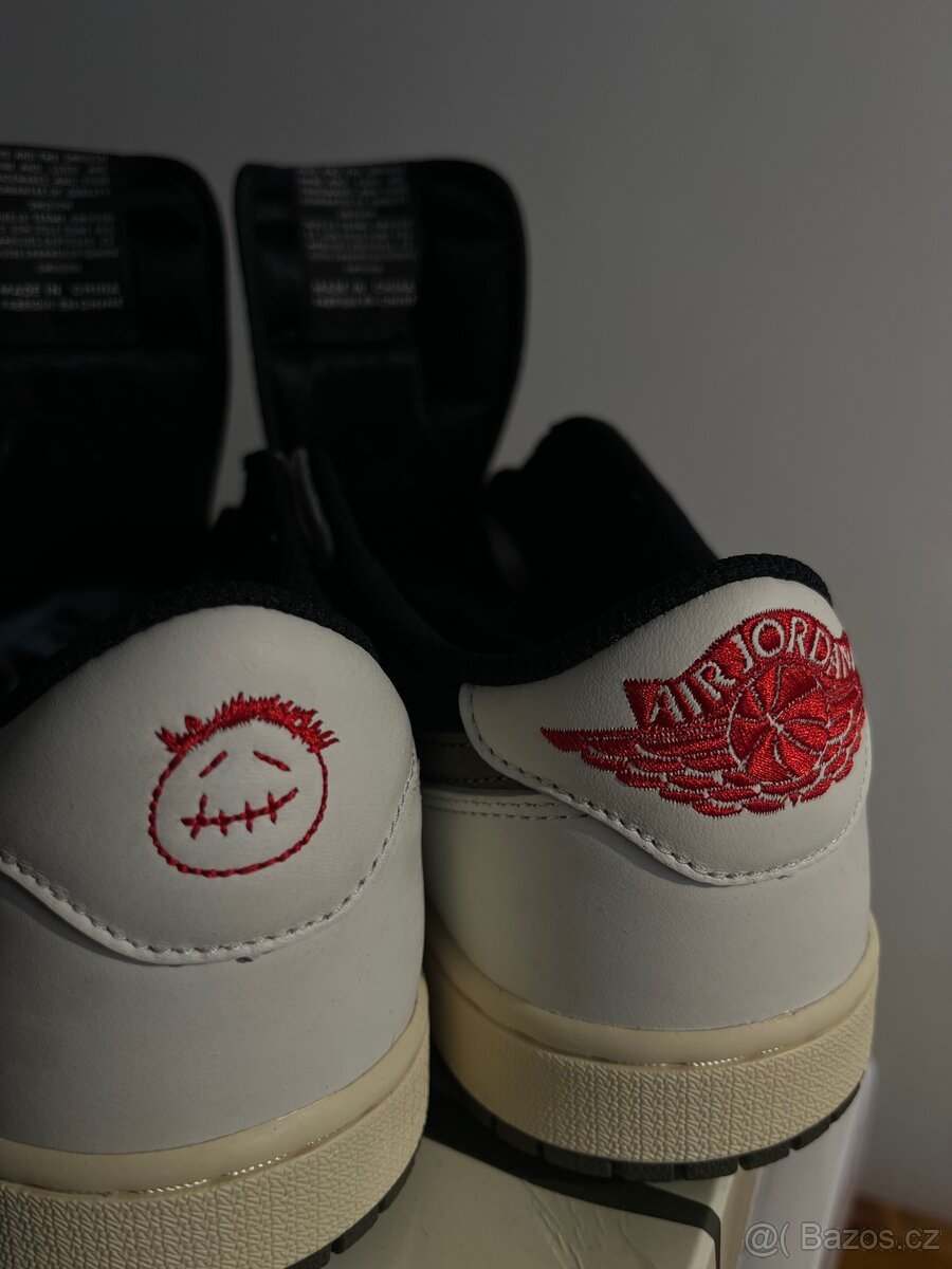 Nike Air Jordan 1 Low Travis Scott Olive Green - 9