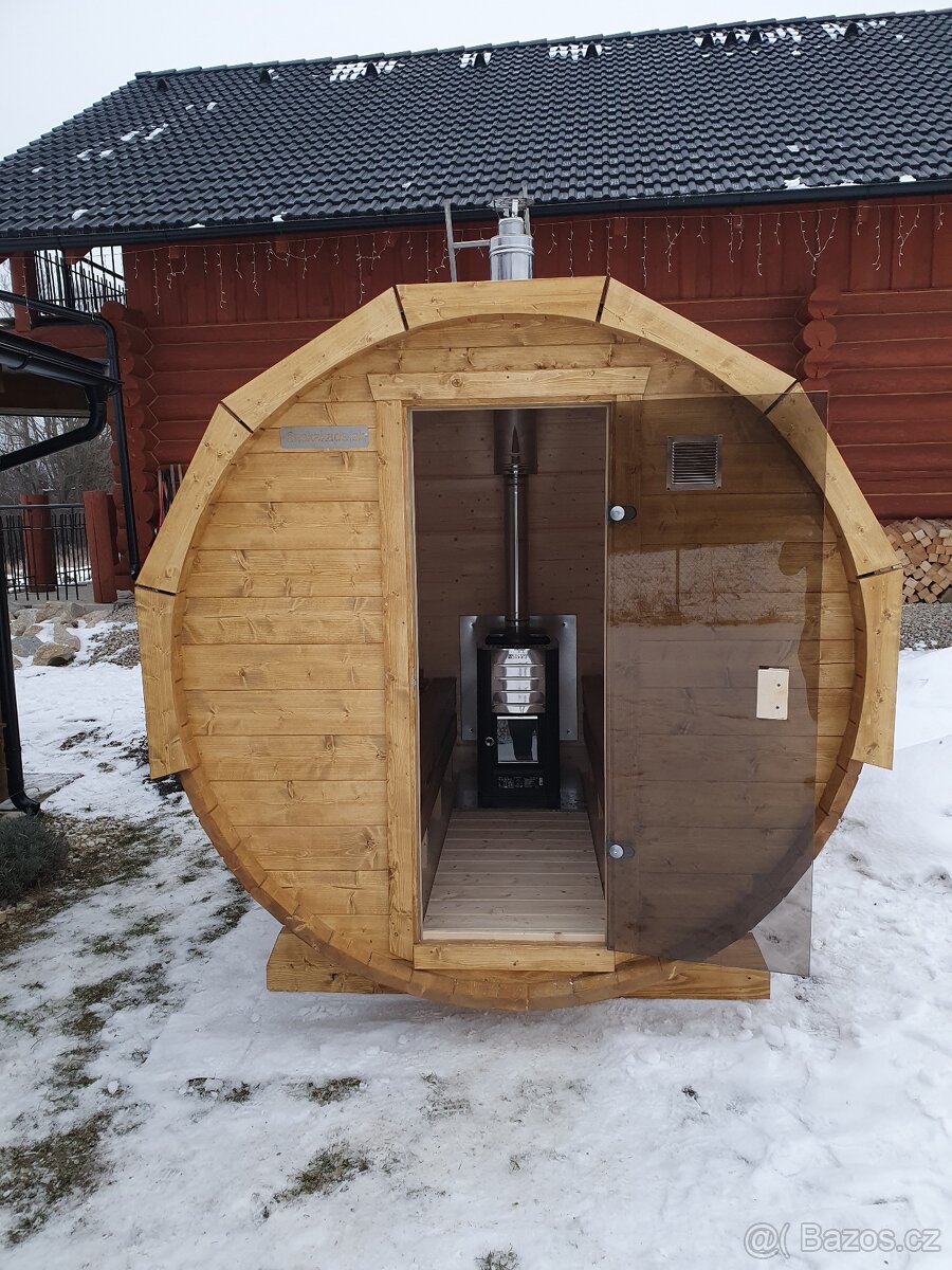 Fínska sudová sauna - 9