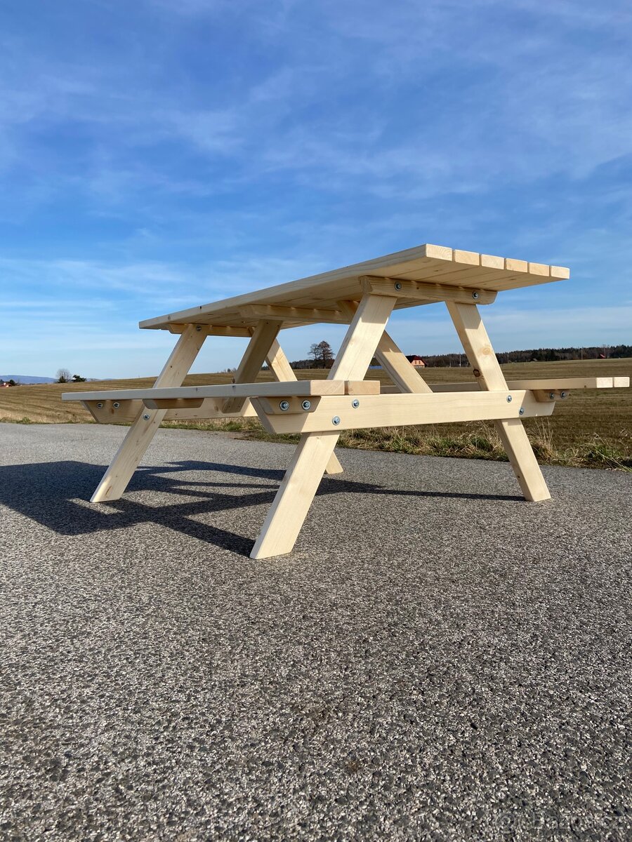 Pivní set / lavice do kiosku či na zahradu – IHNED SKLADEM - 9