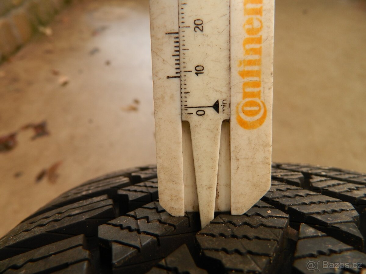 5x120+zimní pneu Continental 9mm R15 - 9