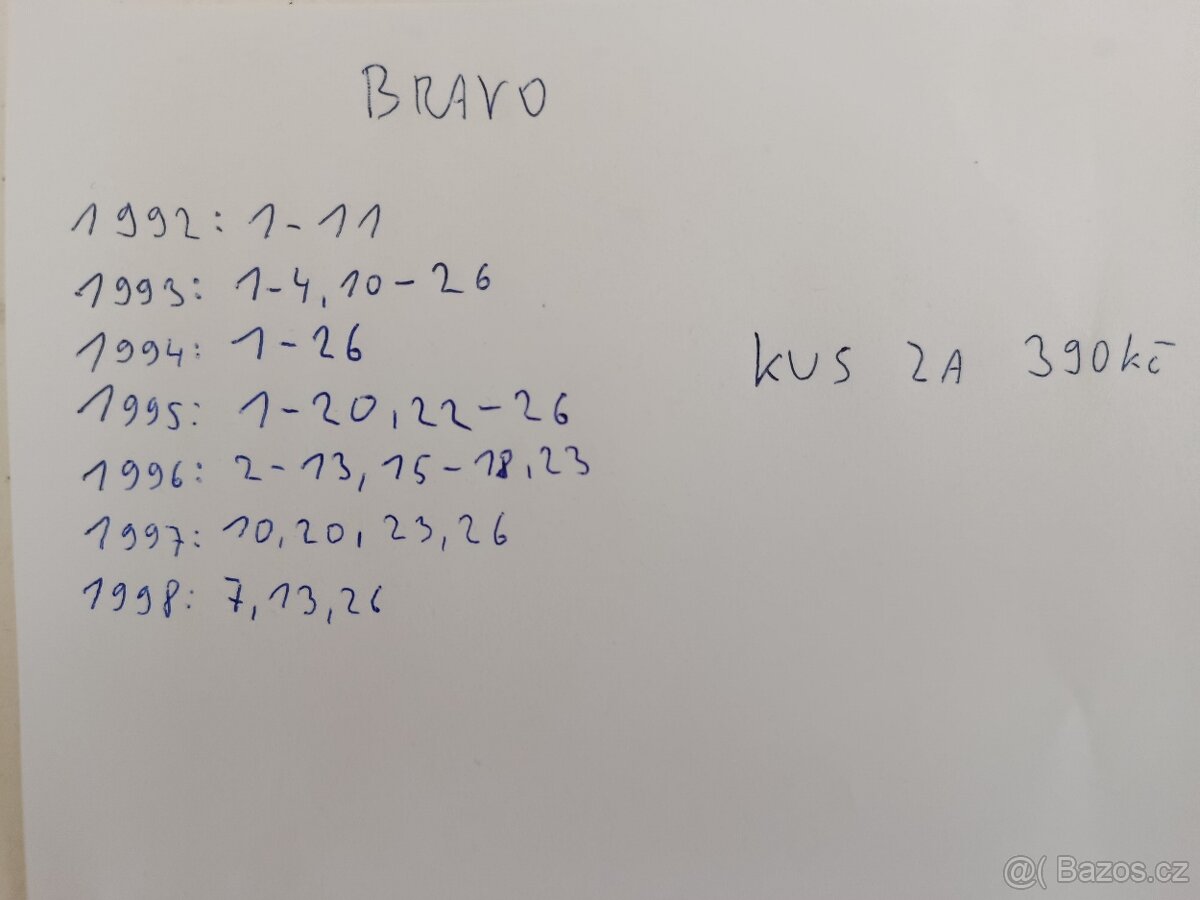 Bravo 1992 až 2014 - 9