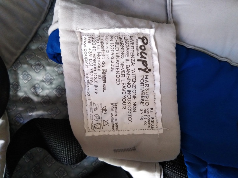 Dětské nosítko 3,5 -12 kg - 9