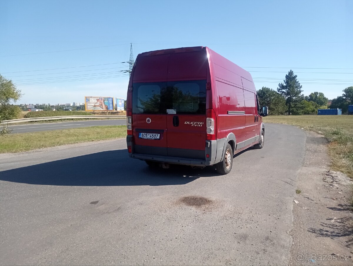 Fiat Ducato 2.3 rok 2008 , tažné 3 tuny, super MAXI - 9