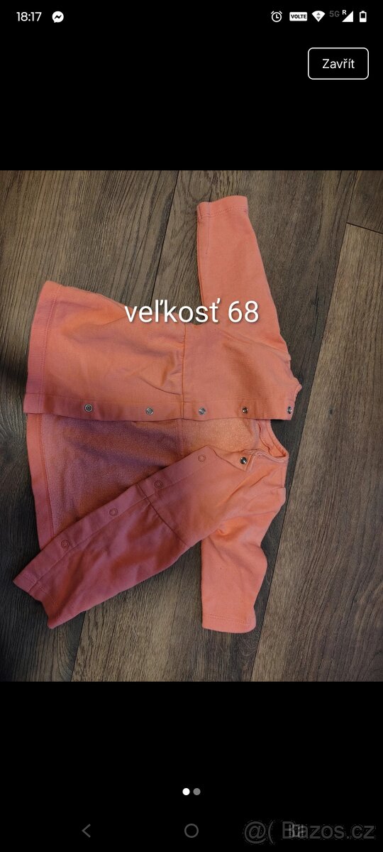 Predám mix oblečenia 68 - 9
