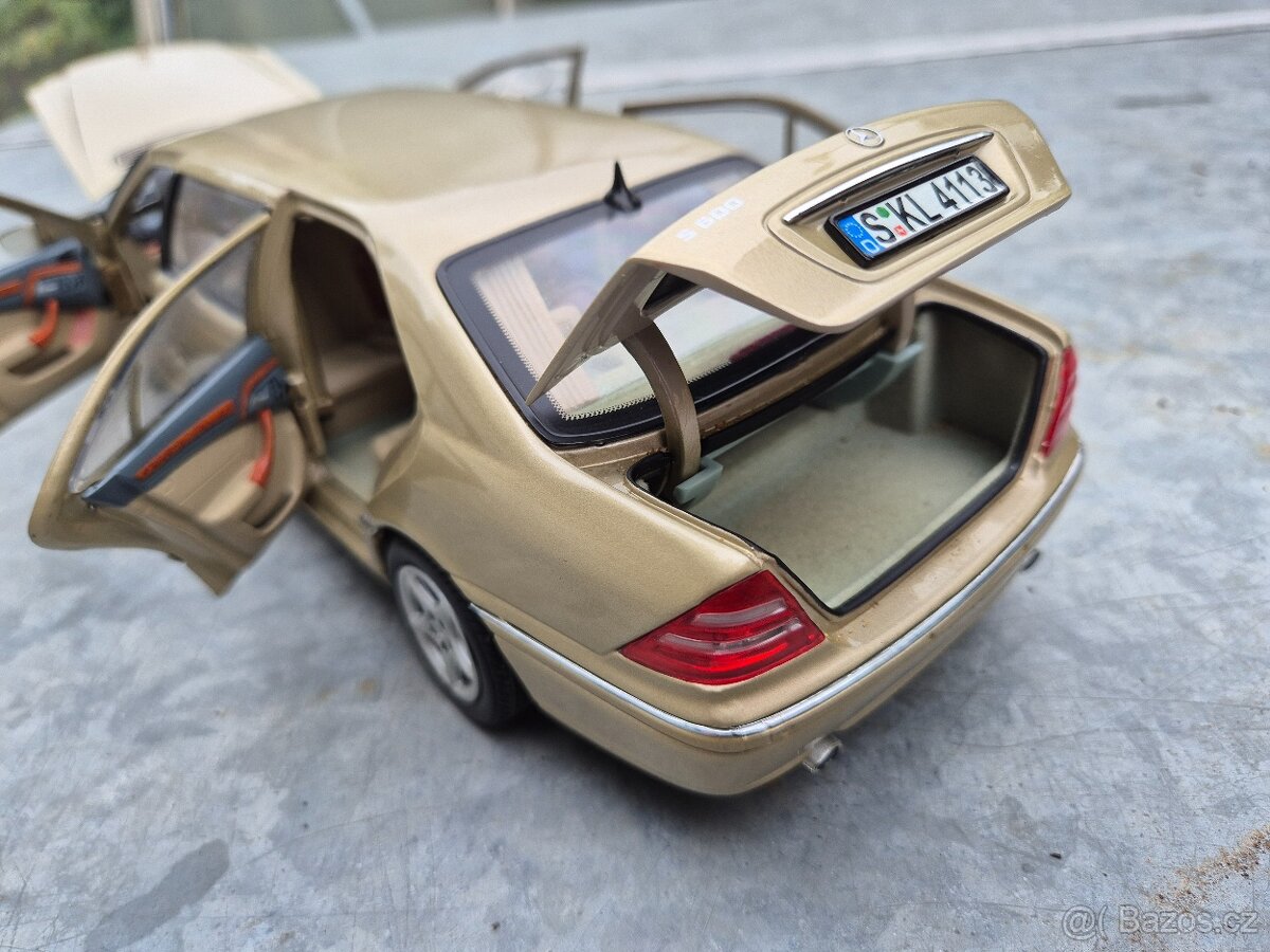 Prodám model 1:18 Mercedes benz S600 w220 pullman - 9
