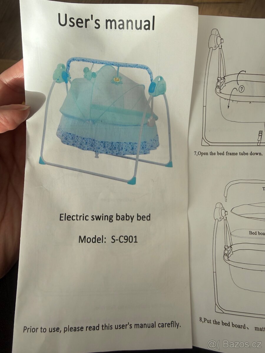 Kolébka s hudbou a houpáním - 9