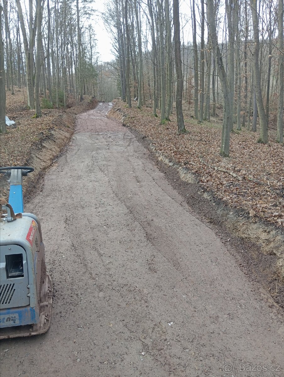 Příprava příjezdové cesty - 9
