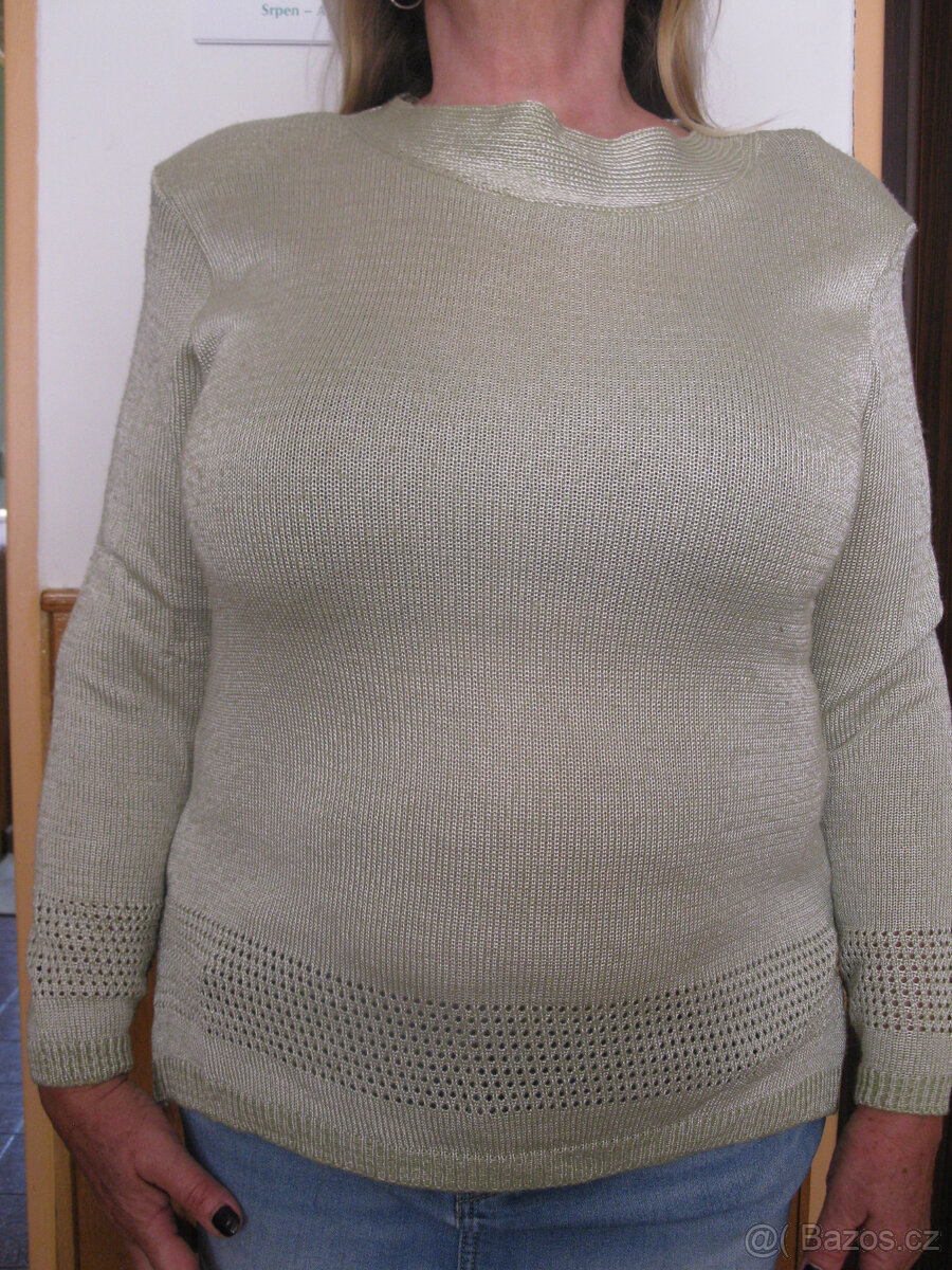 Kabát,svetr11x, na zimu i jaro , XL + dárek,šaty,kombinéza - 9