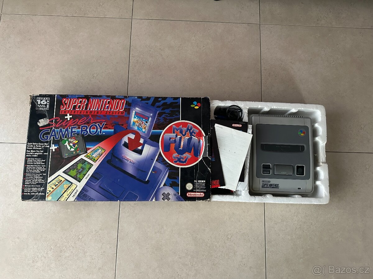 NINTENDO SNES-OVP-PAL, Mario world, game boy - 9