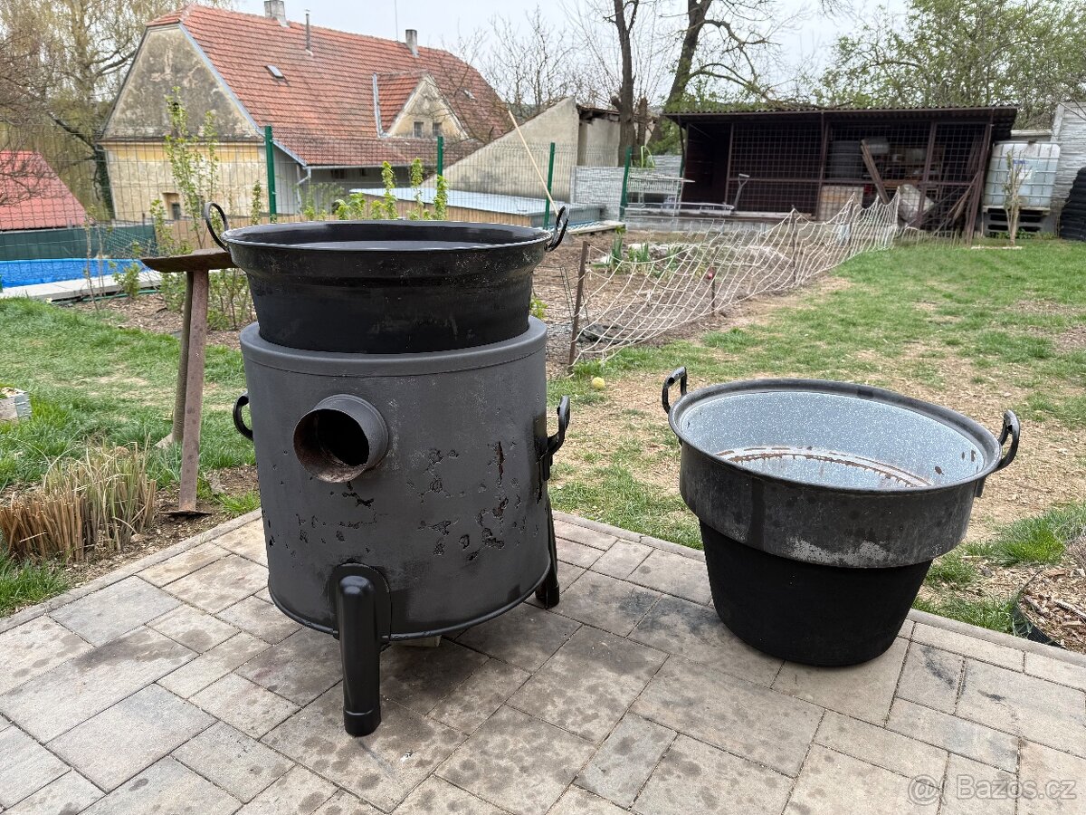 Zabijačkový, gulášový kotel - 9