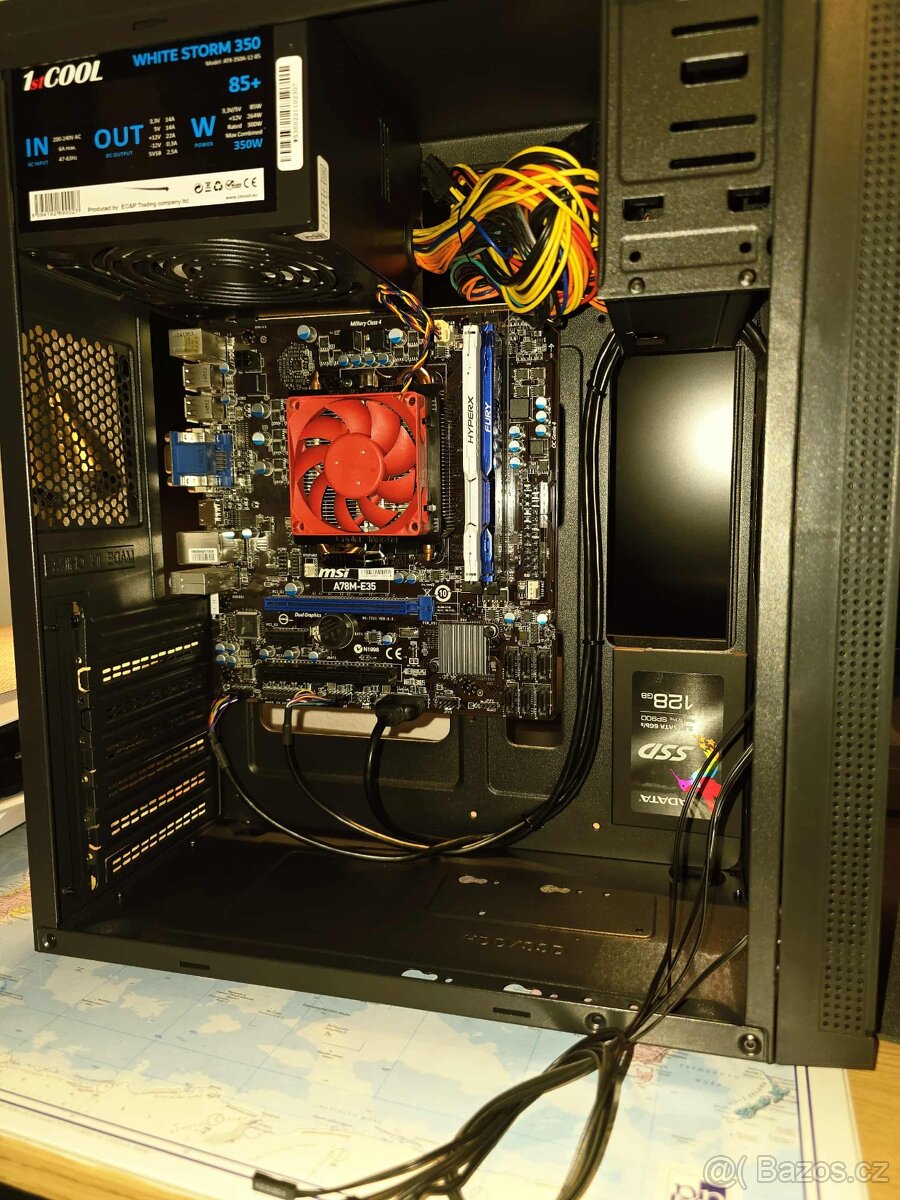 PC OFFICE AMD X4-A8, 12GB RAM, 128GB SATA SSD, WIN11PRO - 9