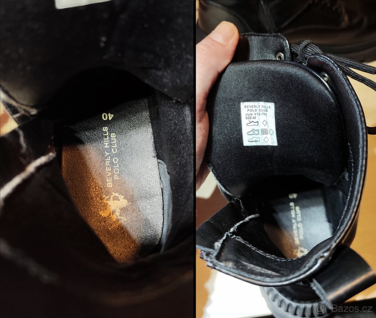 Dámské kotníkové boty s platformou vel. 40 - 9