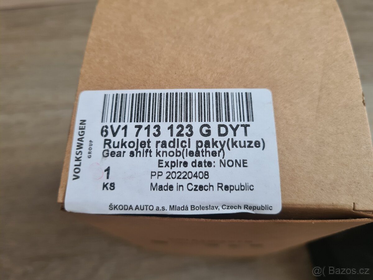 NOVÁ Řadící páka (řadička DSG) Fabia 3 - ORIGINÁL - 9