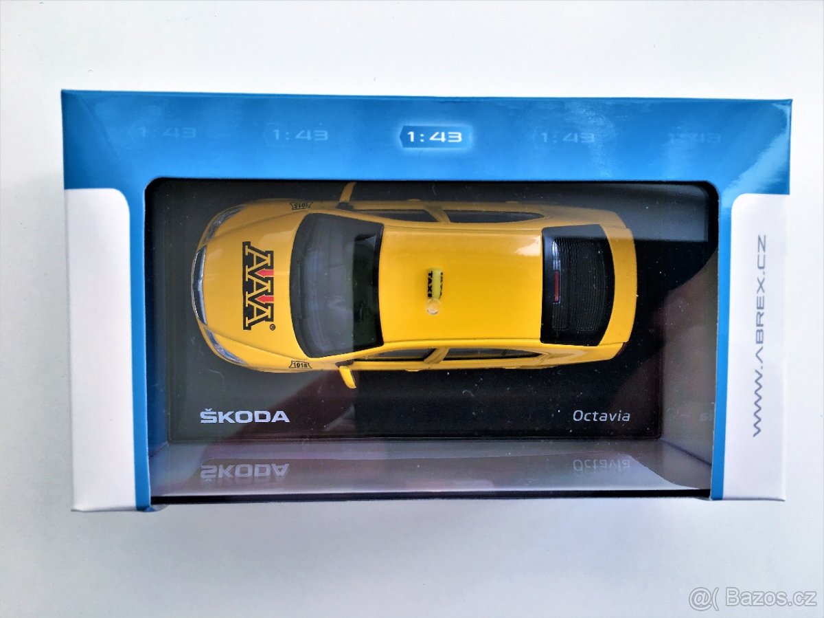 Model ŠKODA Octavia II (FL 2008) "AAA TAXI" Abrex 1/43 - 9