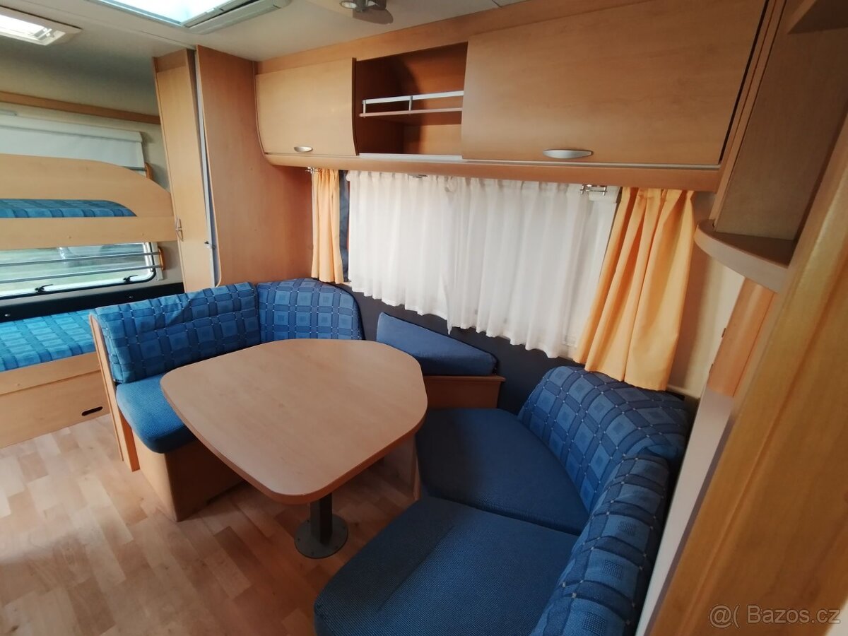 KNAUS 550FSK pro 6. Pevné palandy. 100km/h. STAN - 9