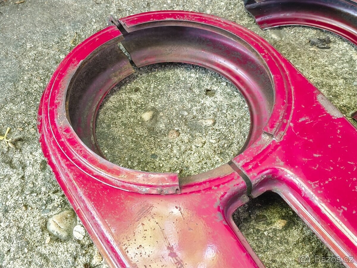 Kryt řetězu Jawa 250 350 354 353 velká kývačka půlbuben - 9