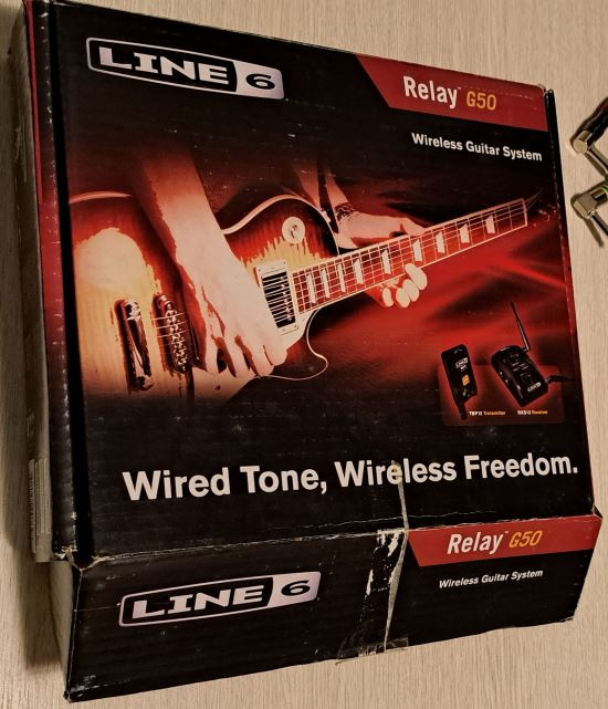 Line6 Relay G50 - profesionální bezdrátový systém 2,4Ghz - 9