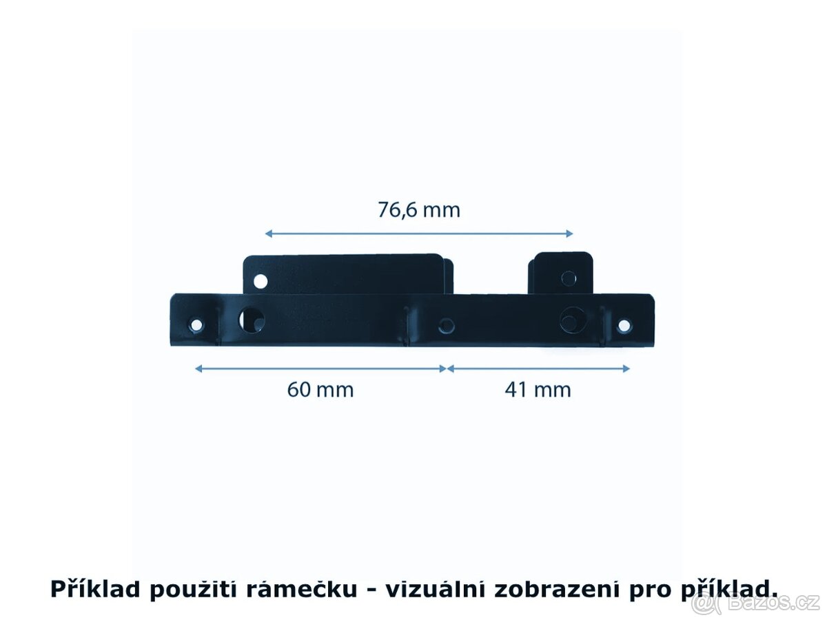AXAGON rámeček pro SSD/HDD 2x2.5" do 3.5" slotu - 9
