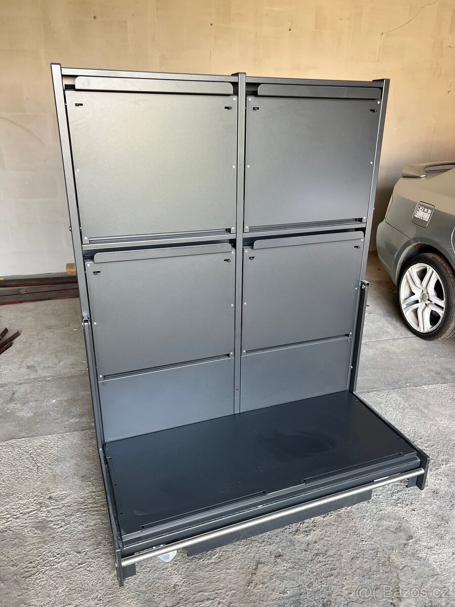 Zakázkové regály – 300 kg nosnost, téměř nové - 9