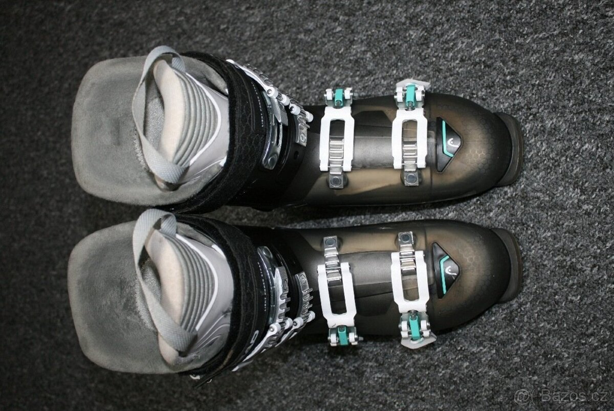 dámske lyže K2 156 cm , lyžaky Head - 9