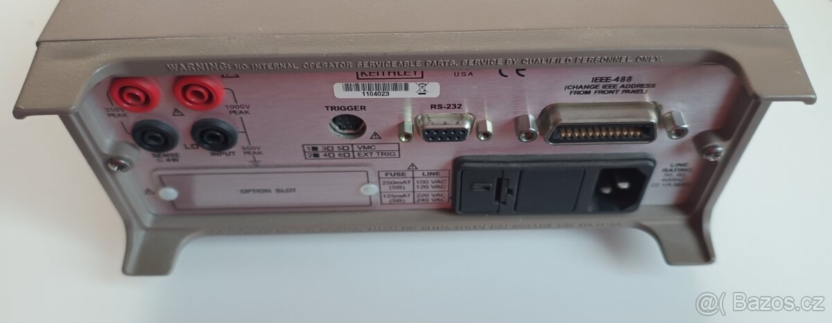 # Přesný 6½ místný multimetr KEITHLEY 2000 # - 9