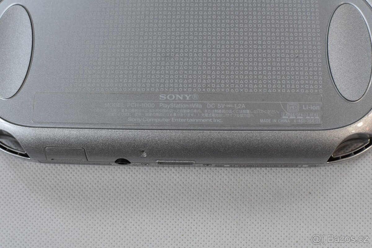 Sony PlayStation Vita Ice Silver Rare PCH-1000 OLED - 9