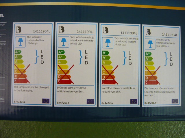 Led panel s dálkovým ovladačem 2x - 9