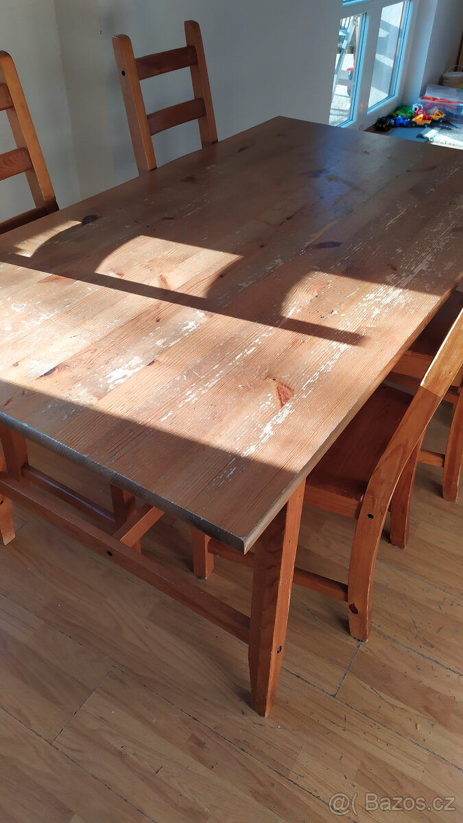 Ikea jídelní stůl + 4 židle - 9