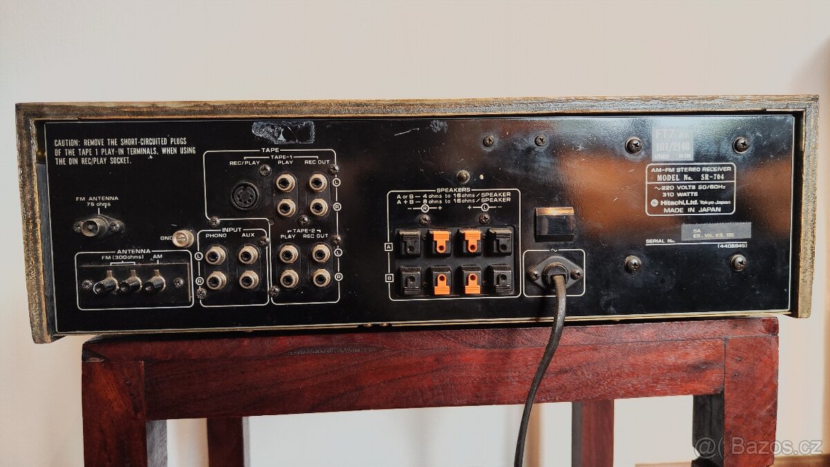 stereo receiver Hitachi SR 704 (1978) - 9