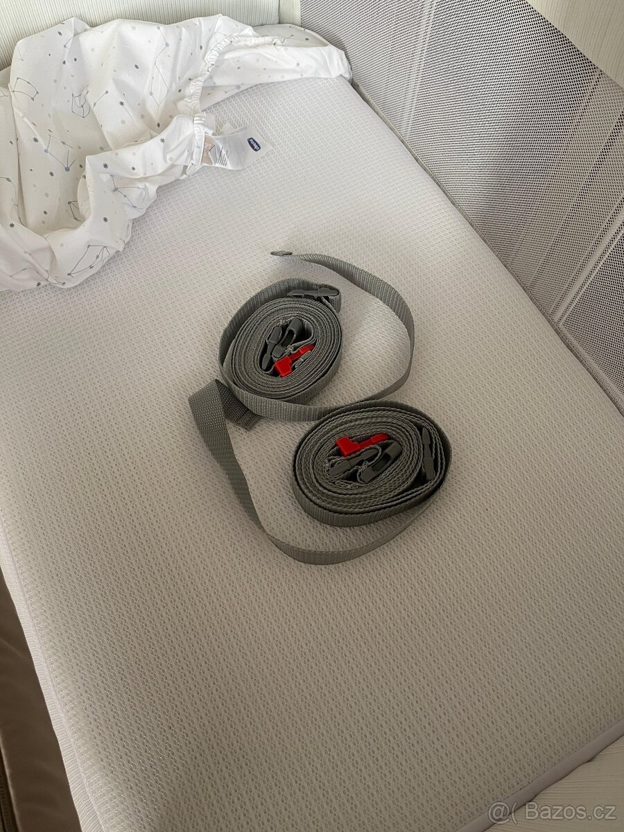 Chicco dětská postýlka Next2Me Magic béžová - 9